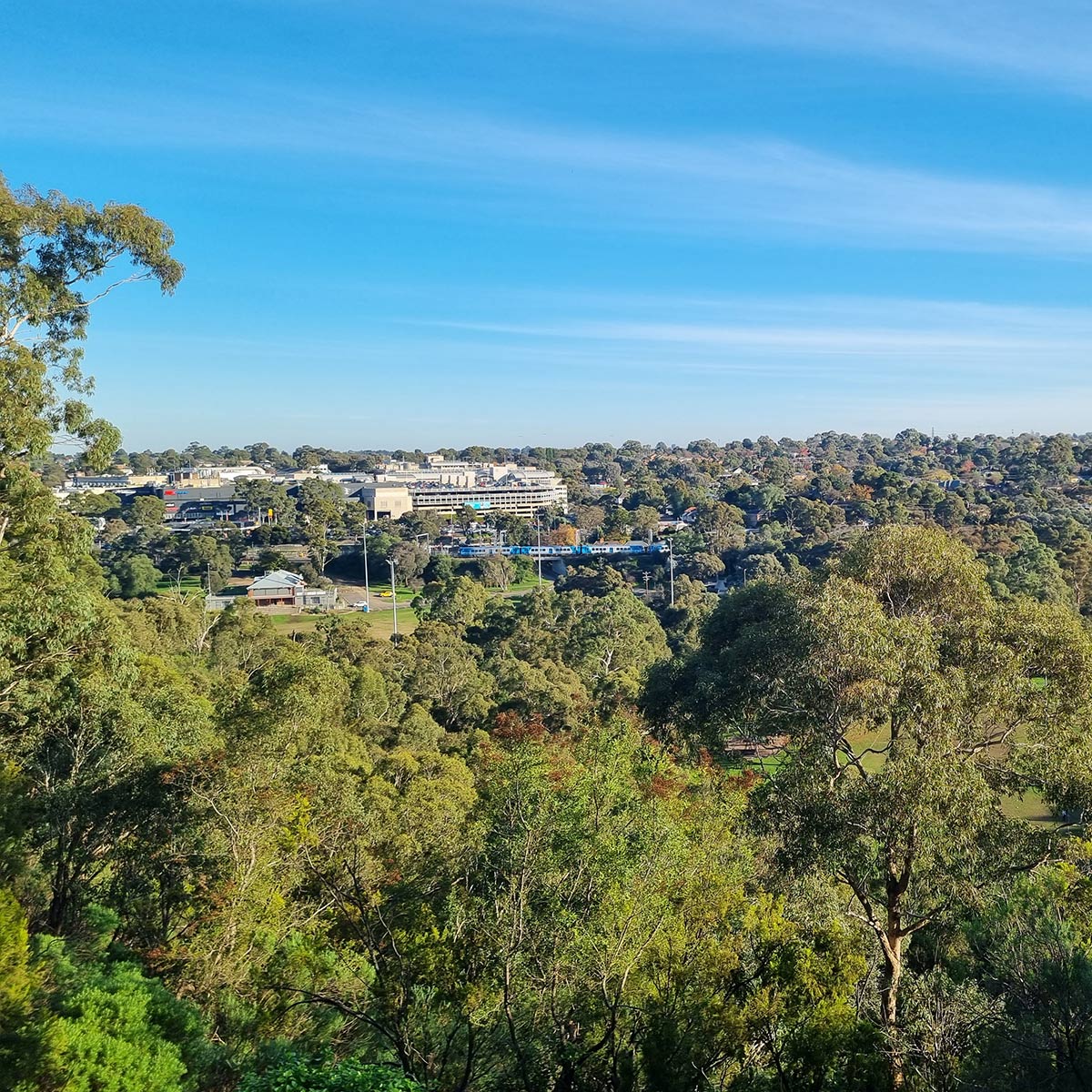 Description: Photo of a vacant residential block with temporary fence erected at the footpath. AS Planning are Town Planners in Victoria.